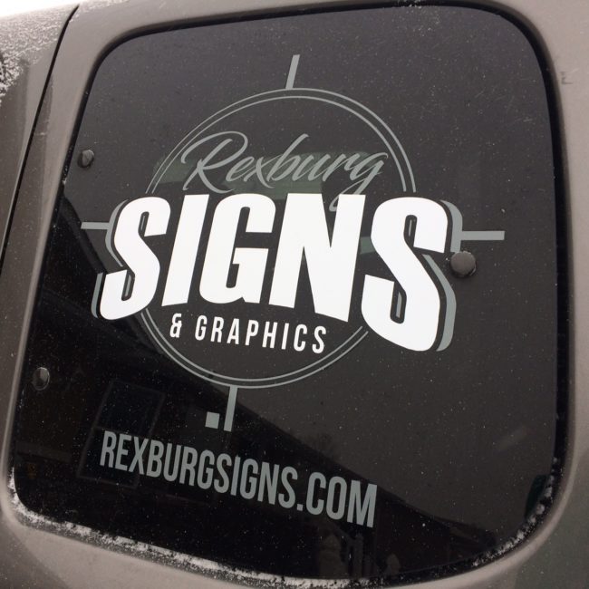 vehicle window decals