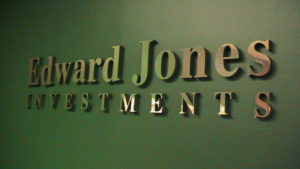 Dimensional Lobby Logo on 1" Foam w/ Metallic Vinyl Sign