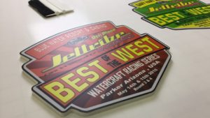 diecut print on pvc