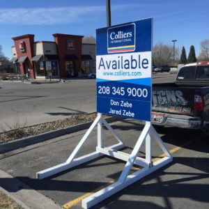 real estate stand alone signs