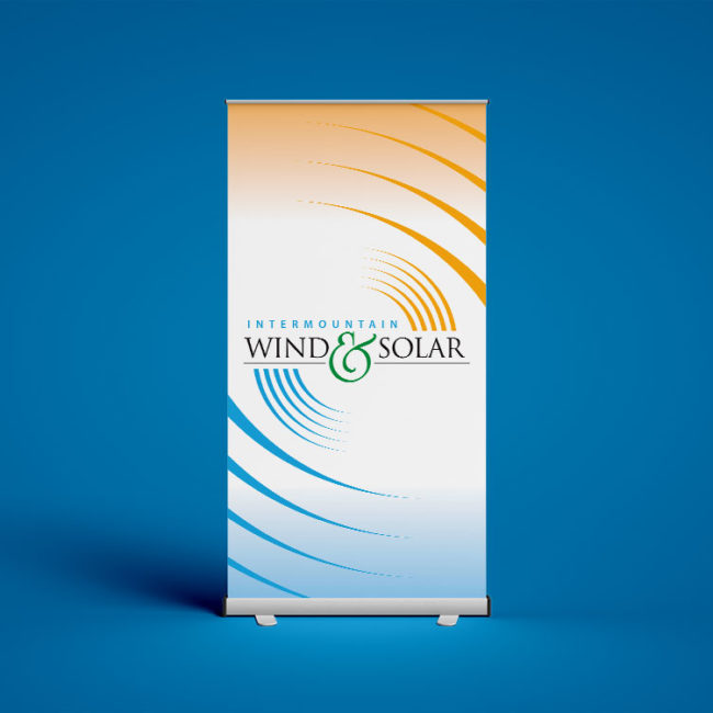 Retractable-Roll-up banner stand