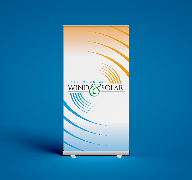 Retractable-Roll-up banner stand