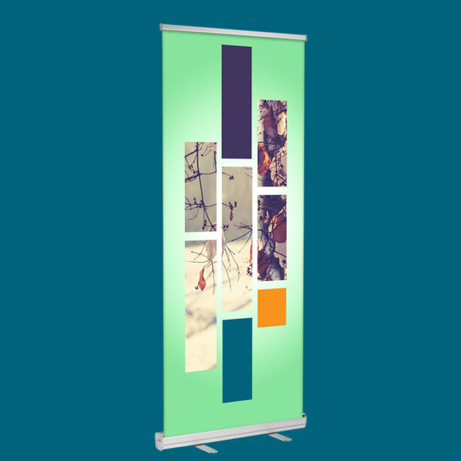 Standard Retractable Banner Stand 33"x81"