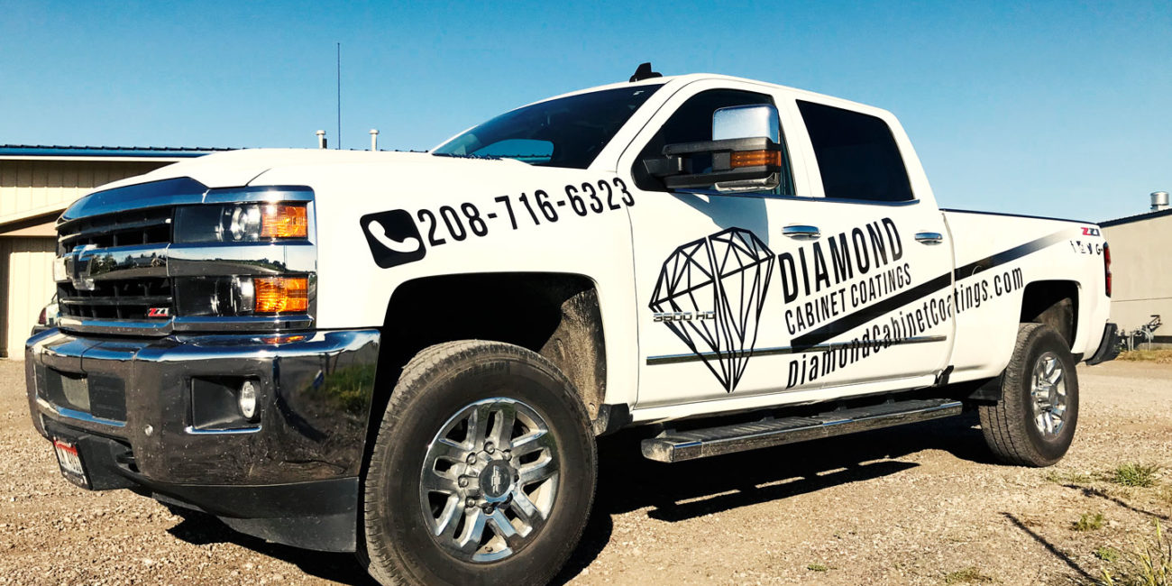 Diamond Cabinet Coatings - vehicle decals 3