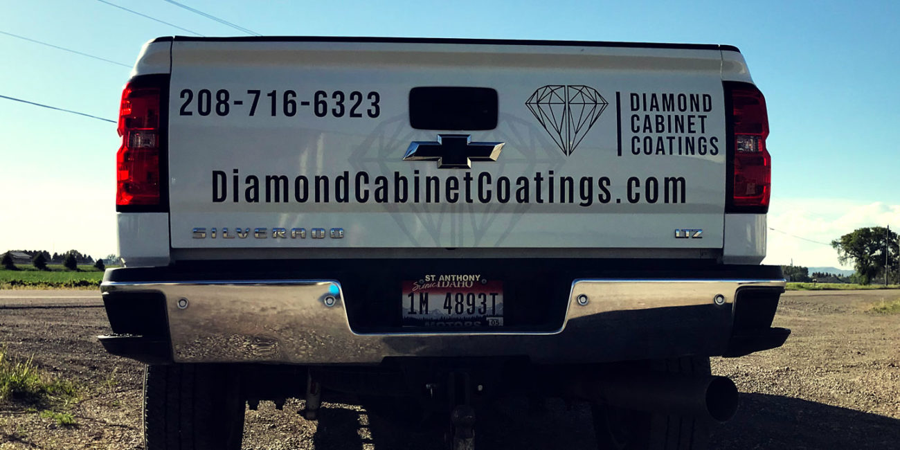 Diamond Cabinet Coatings - vehicle decals 4