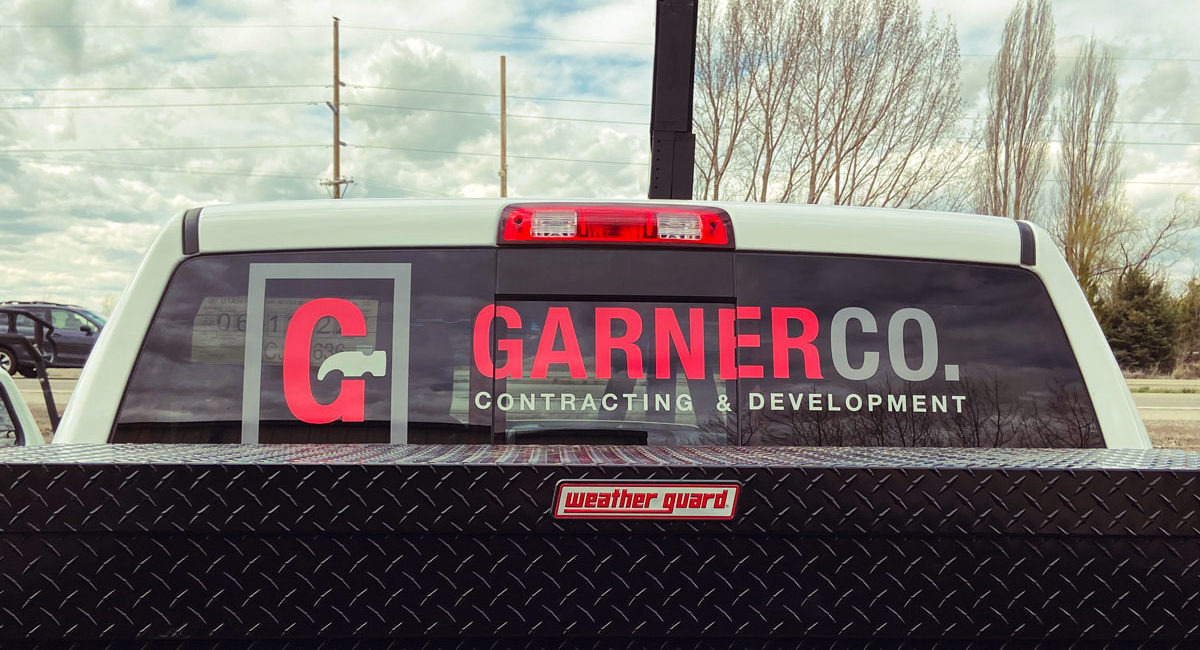 Garner co - vehicle window decals