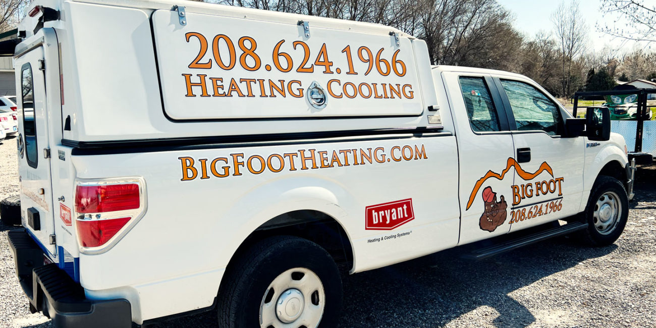 BigFoot Heating & Cooling - Fleet Graphics 4