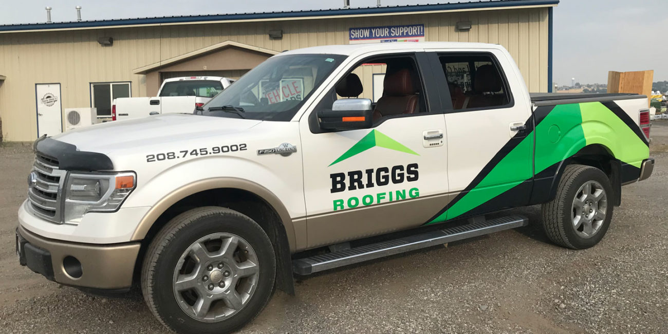 Briggs Roofing - Fleet Graphics 2