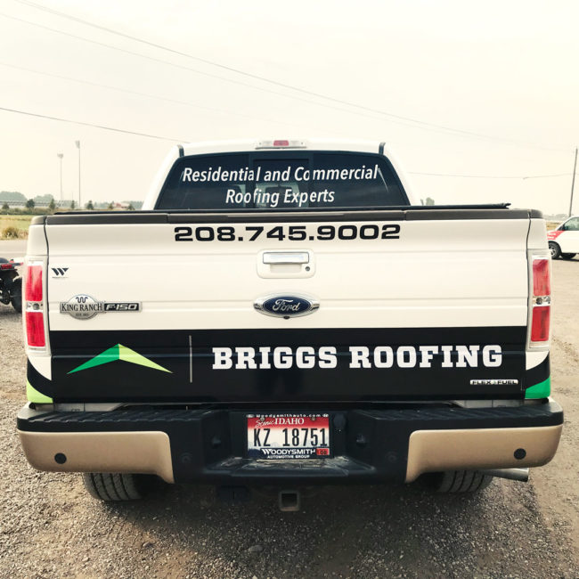 Briggs Roofing - Fleet Graphics 3