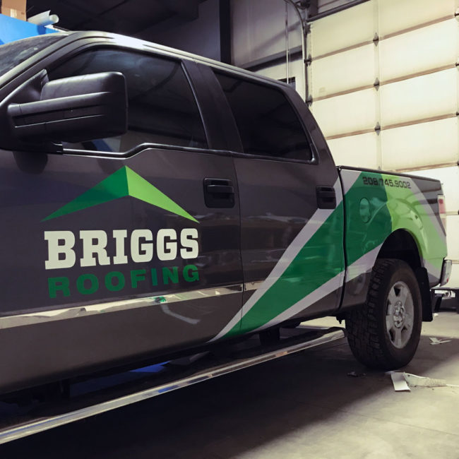 Briggs Roofing - Fleet Graphics 4