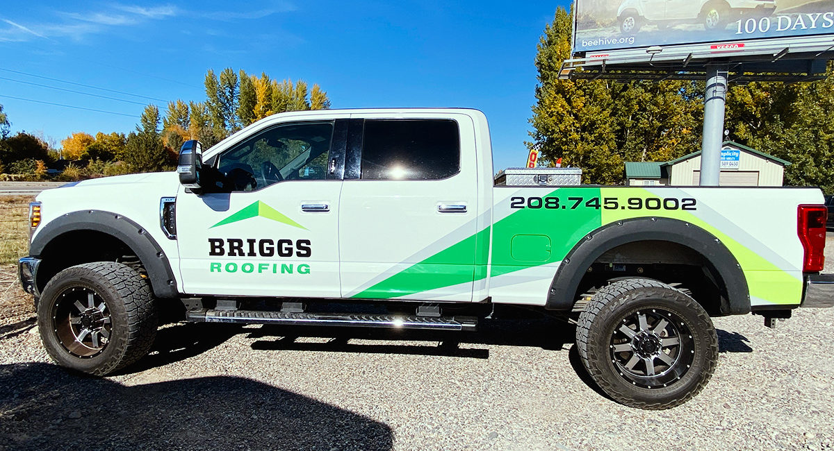 Briggs Roofing - Fleet Graphics 12