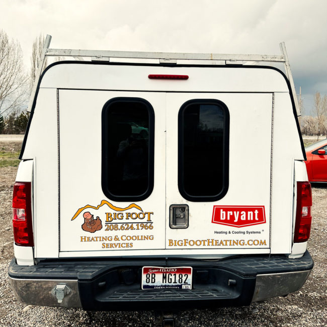 BigFoot Heating & Cooling - Fleet Graphics 9