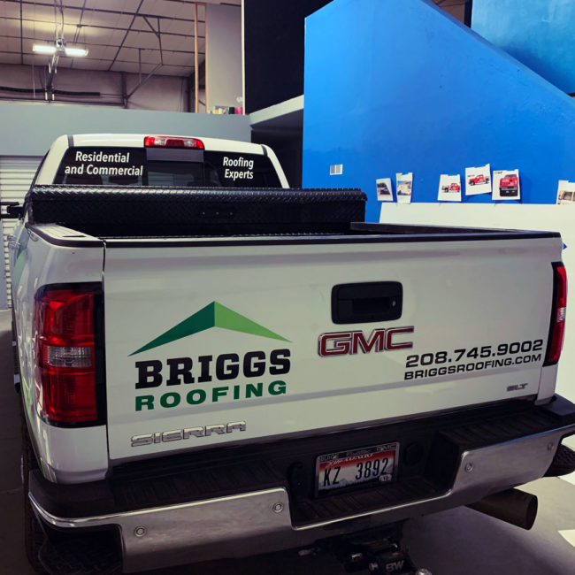 Briggs Roofing - Fleet Graphics 14