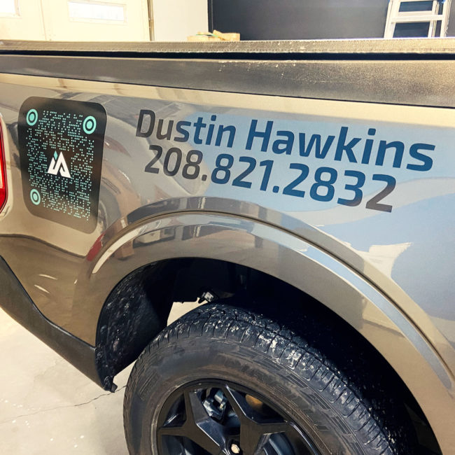 Idaho Agents truck decals 1