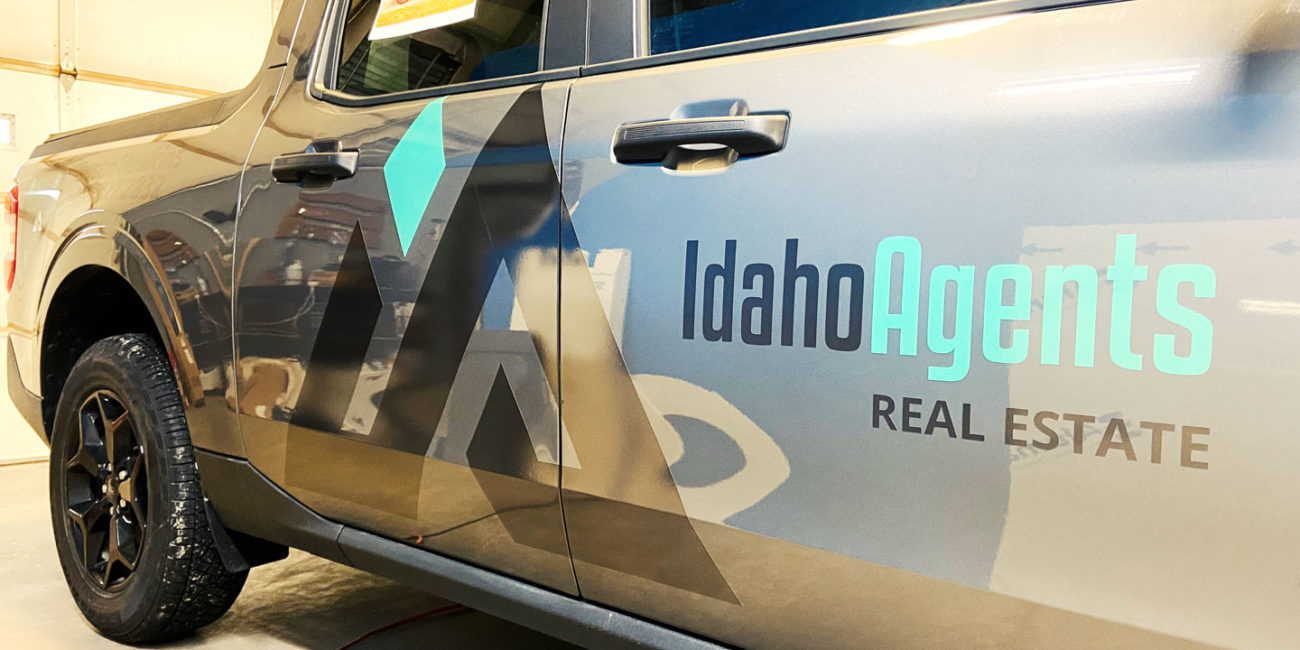 Idaho Agents truck decals 2