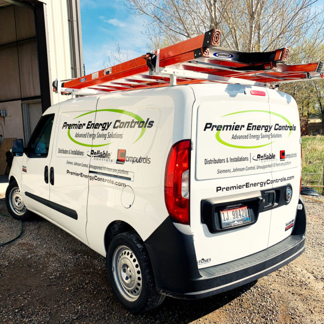 Premier Energy Controls - vehicle decals 1