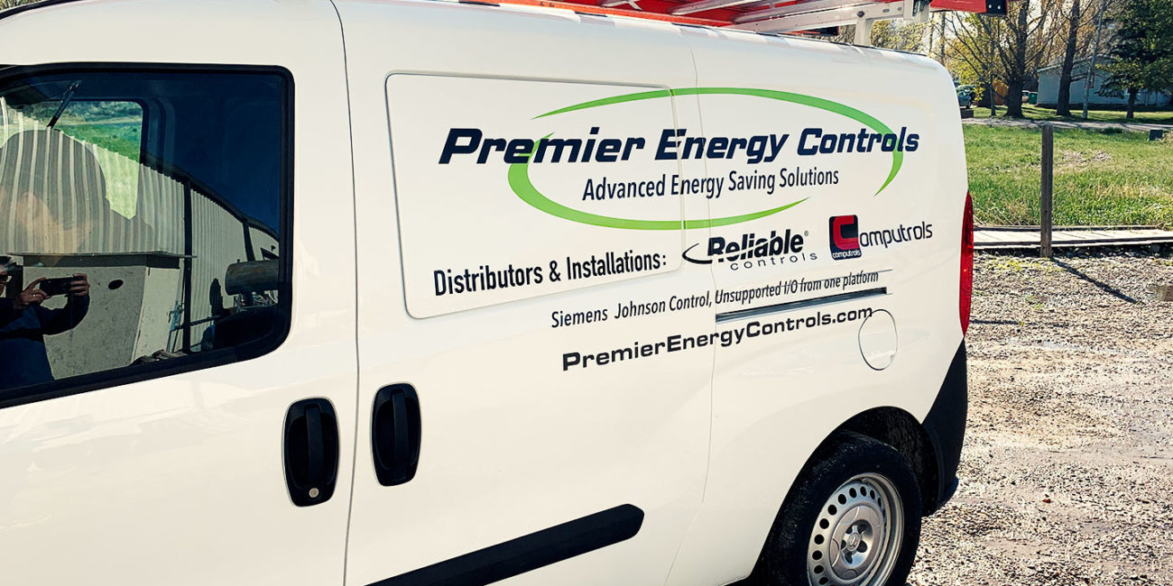 Premier Energy Controls - vehicle decals 2