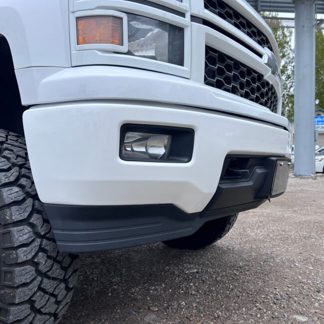 chevy chrome delete bumper