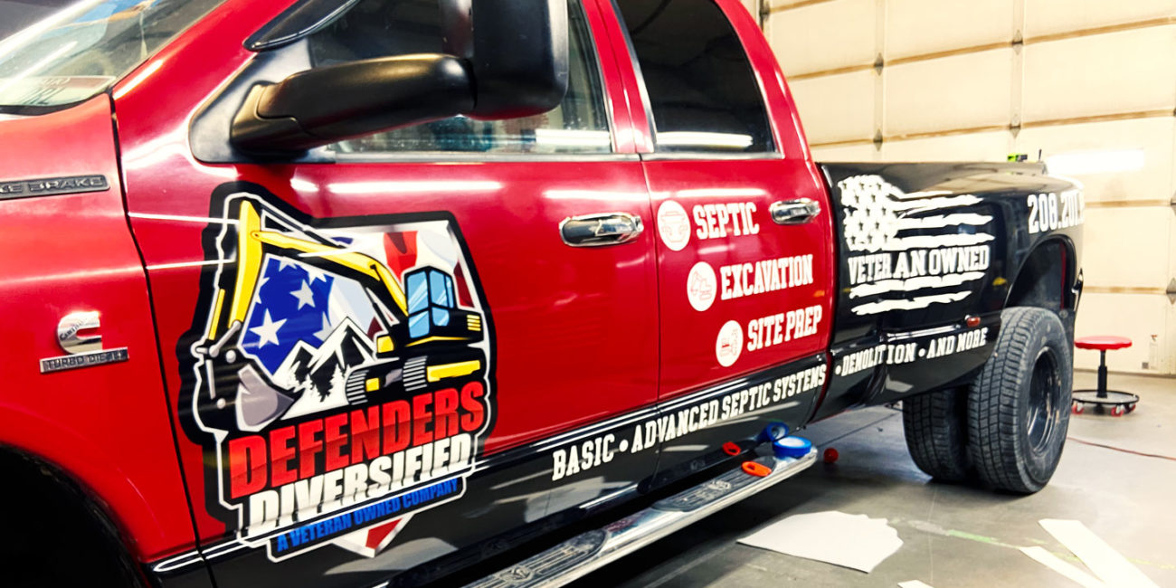 Defenders Diversified partial truck wrap1