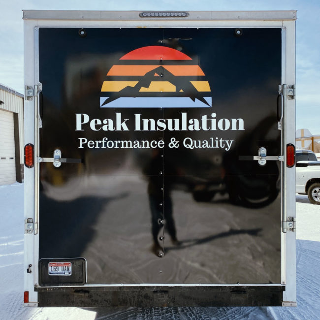 Peak Insulation trailer 2