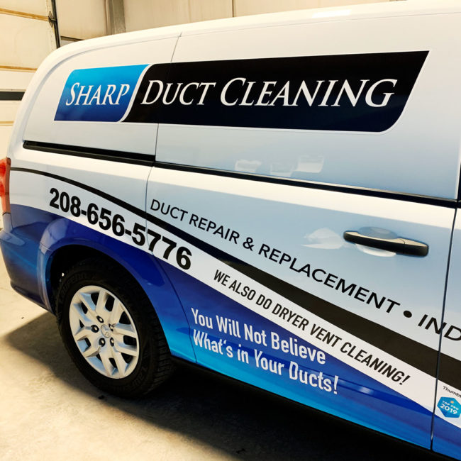Sharp-Duct-Cleaning2 van wrap