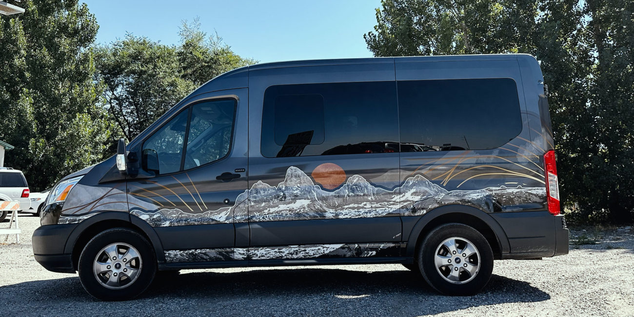 Tetons-van wrap