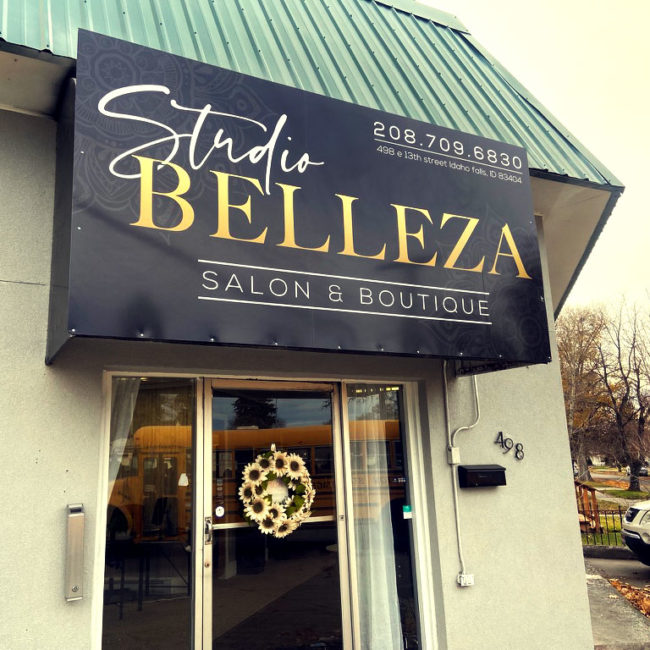Studio Belleza (Rigid Sign)