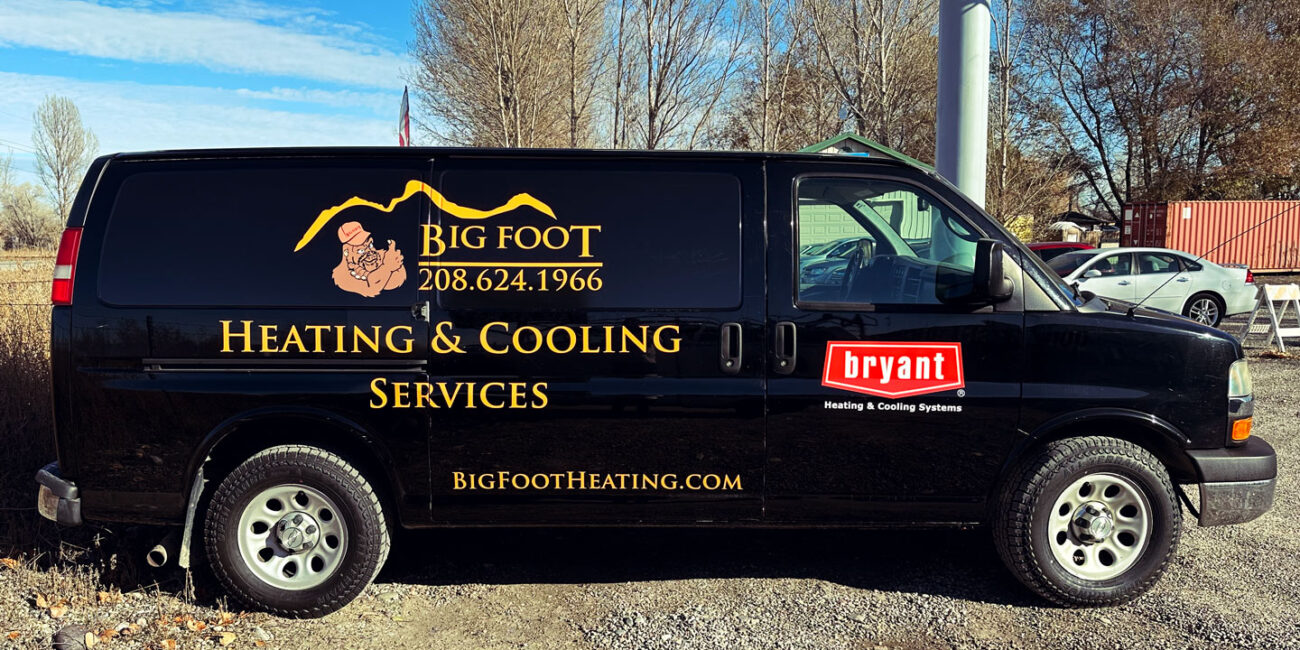 Bigfoot black van 1