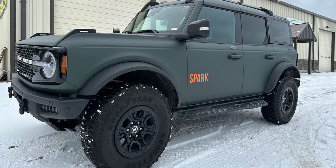 Spark-Bronco wrap