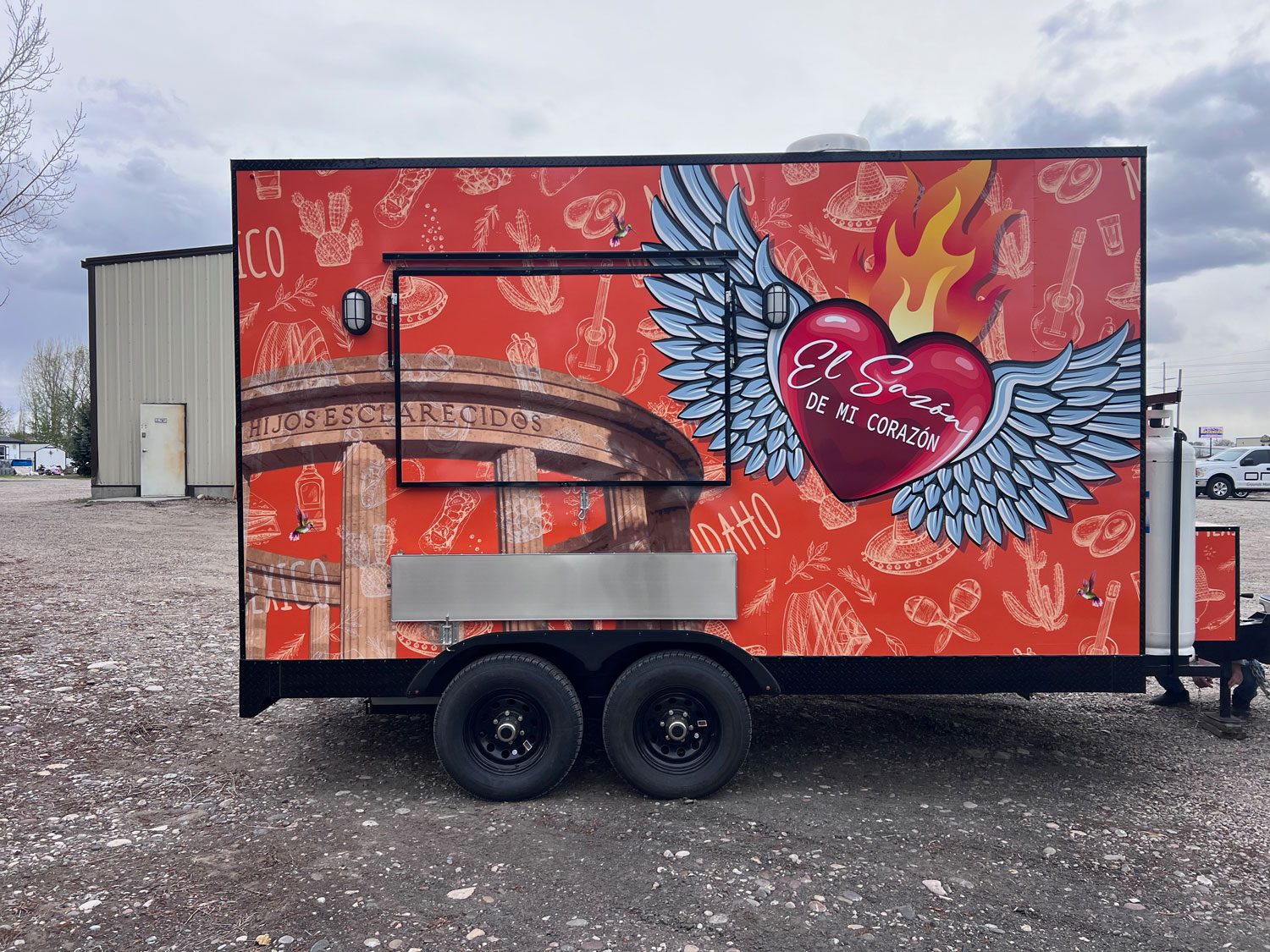 mexican food truck wrap