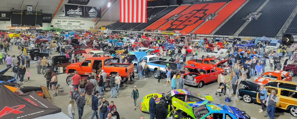 chrome in the dome car show pocatello idaho