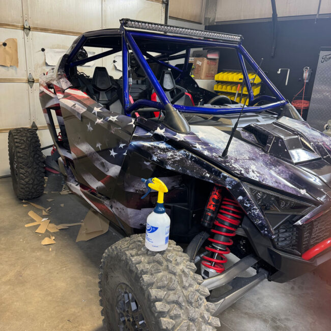 Jacob US Flag Design Polaris RZR Pro R2 6