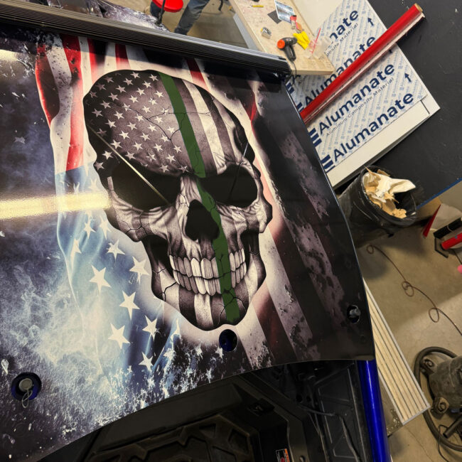 Jacob US Flag Design Polaris RZR Pro R2 9