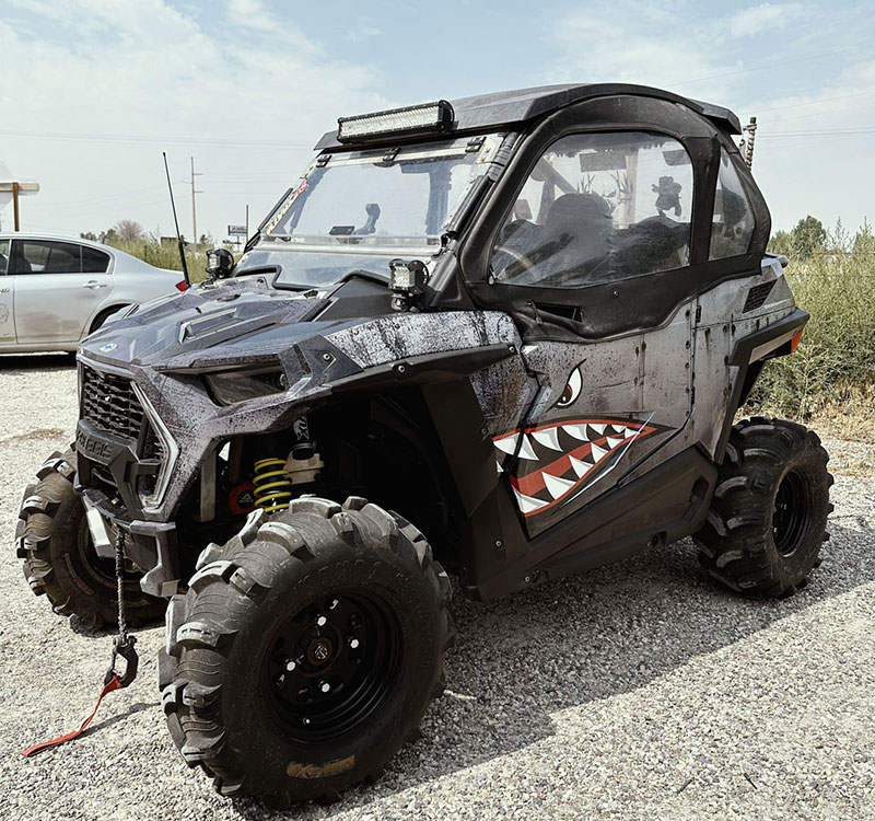 Shark Mouth Polaris RZR Trail featured photo