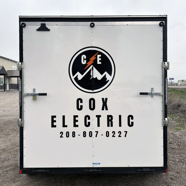 Cox Electric decals 2