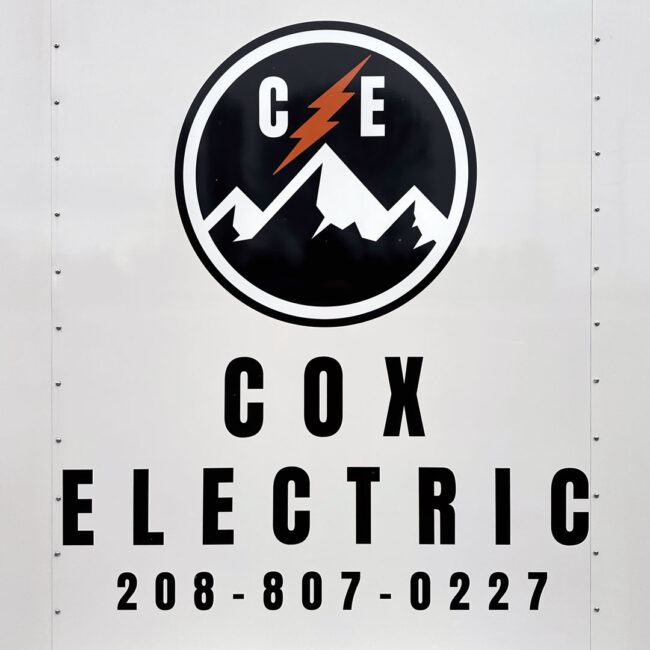 Cox Electric decals 3