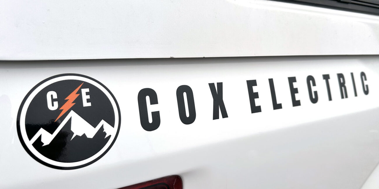 Cox Electric decals 4