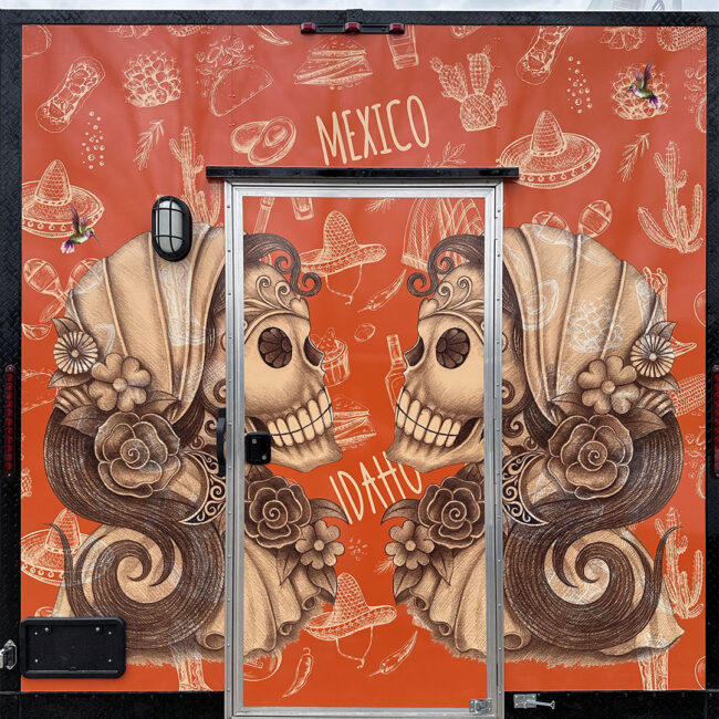 El Sazon Food truck wrap 3