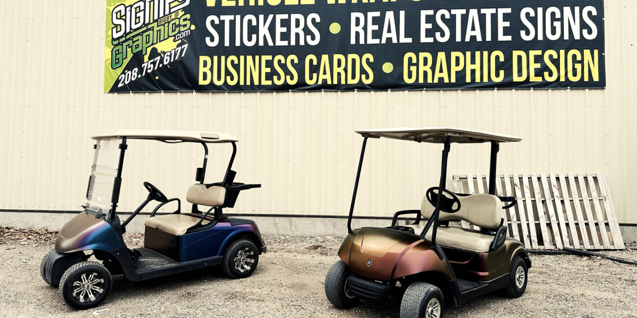 Golf Carts satin iridescent4