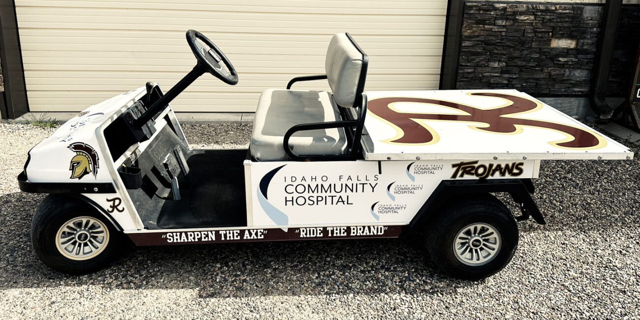 RigbyHS flatbed golf cart1