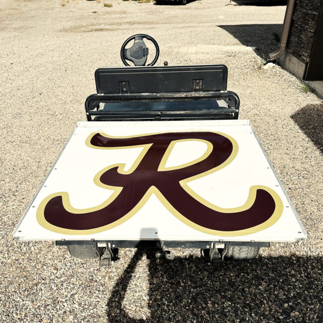 RigbyHS flatbed golf cart2